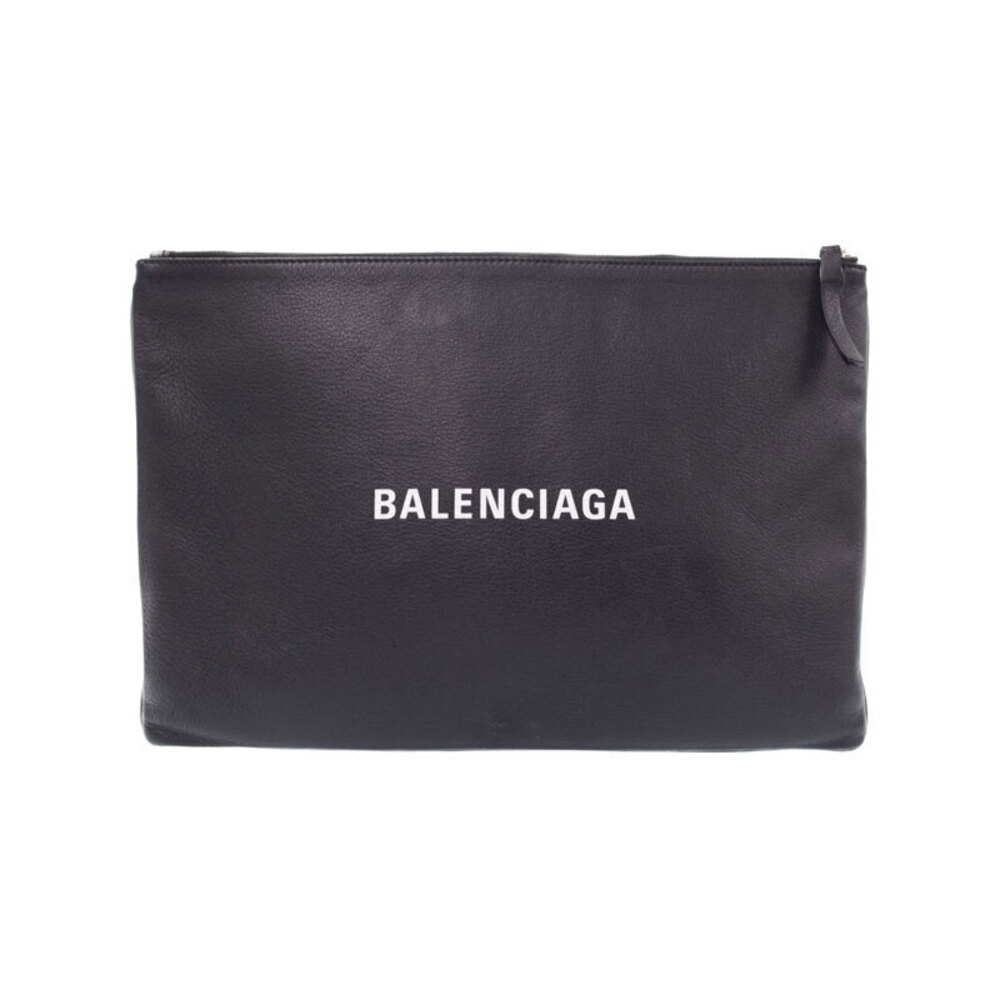 Balenciaga Logo Clip L Clutch Bag